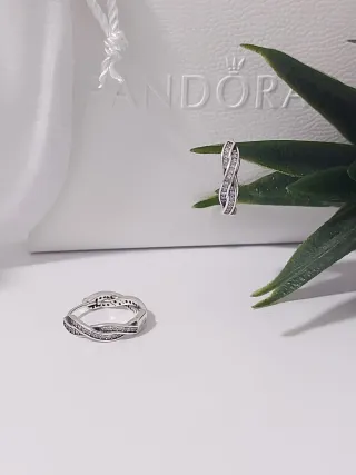 Pendientes Pandora Plata con Circonitas
