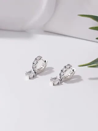 Pendientes Pandora Plata Circonitas