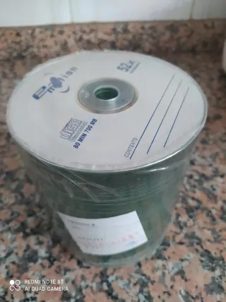 Pack 52 CDs Grabables E-motion 700MB 52x