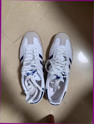 Adidas Samba Talla 44 Marrón Blanco