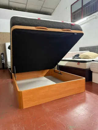 Colchón Lattoflex Air 150x190 + Canapé Madera