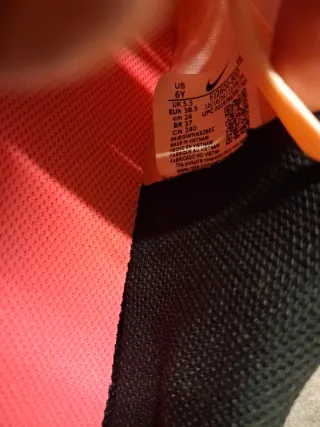 Zapatillas fútbol Nike Talla 38