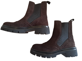 Botines JOAN SAGRERA T37 Marrones