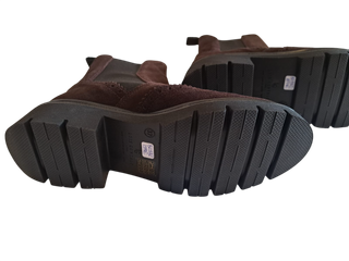 Botines JOAN SAGRERA T37 Marrones