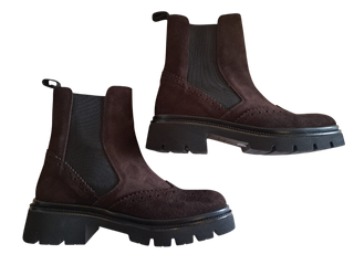 Botines JOAN SAGRERA T37 Marrones