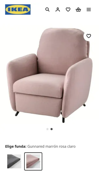 Funda sillón reclinable nueva en caja