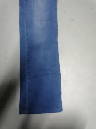 Pantalón vaquero premamá azul