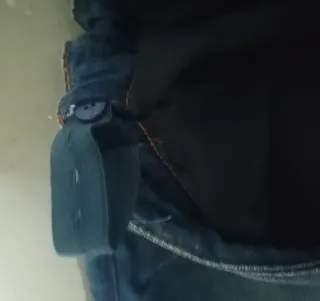 Pantalón vaquero premamá azul