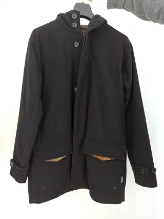 Cappotto invernale uomo Cleptomanicx nero