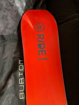 Tabla Snowboard Ride Warpig 154