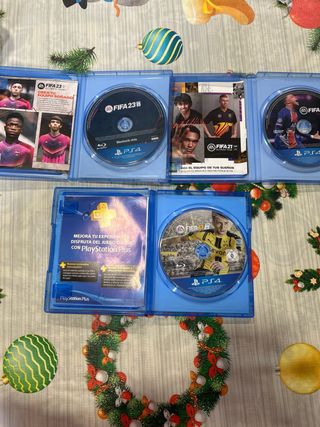 Lote 3 Videojuegos FIFA PS4