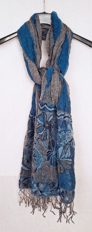 Set 4 sciarpe particolari con frange