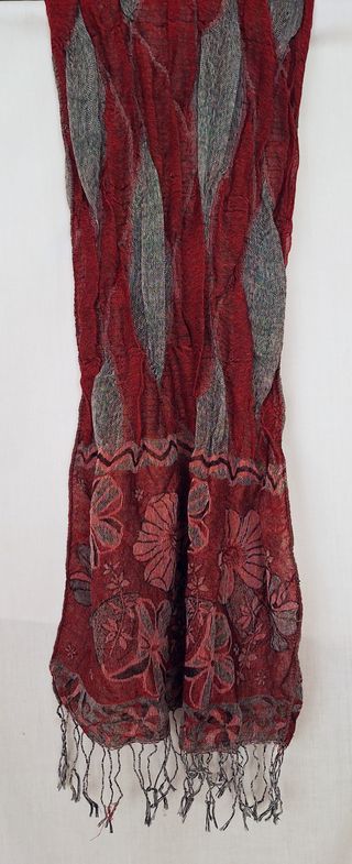 Set 4 sciarpe particolari con frange