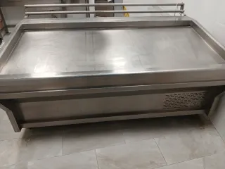 Mostrador enfriador Pescadería Acero Inoxidable