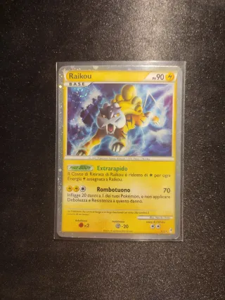 Pokemon Raikou Shiny Call Of Legends ITA SL9