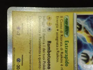 Pokemon Raikou Shiny Call Of Legends ITA SL9