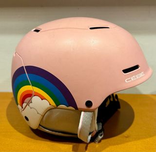 Casco de esquí infantil rosa CÉBÉ