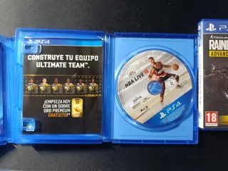 Juegos PS4: Uncharted, NBA Live 15, R6 Siege Ad.ed