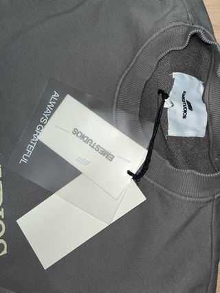 Sudadera Eme Studios gris talla S