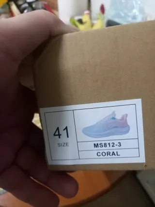 Zapatilla deportiva mujer rosa y blanco