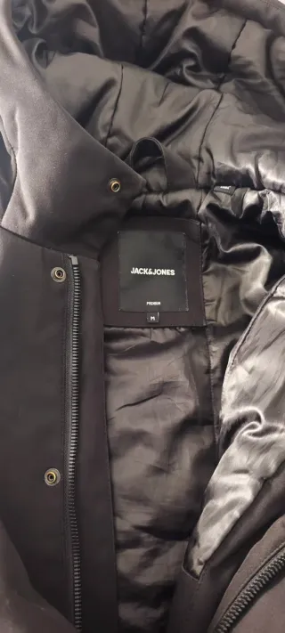 Chaqueta Jack Jones Negra Talla M