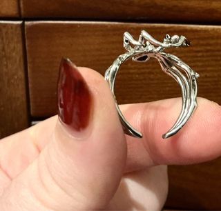 Anillo gótico de araña + ilustración (pregunta)