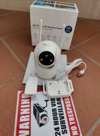 Telecamera Sorveglianza 4G Lte Ptz 360° da Esterno