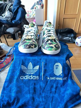 Adidas Stan Smith x BAPE Talla 43
