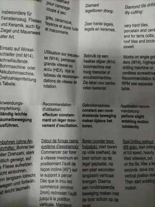 Broca Diamante Cerámica