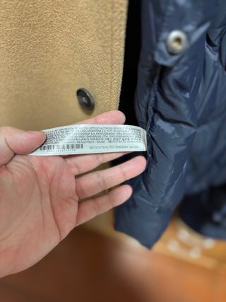 Abrigo Zara Camel Talla L