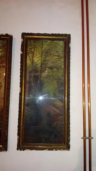 6 Cuadros Antiguos con Marcos