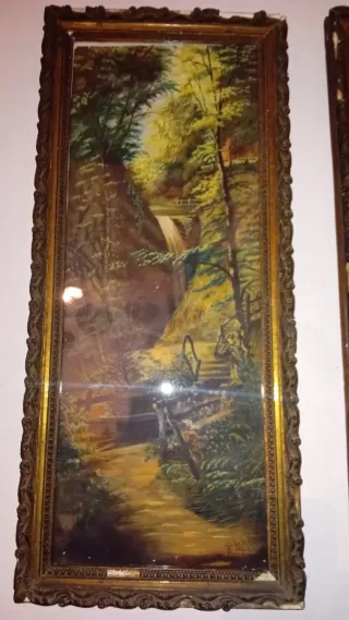 6 Cuadros Antiguos con Marcos