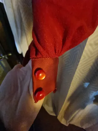 Conjunto de fiesta rojo