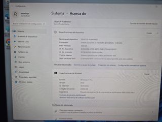 Ordenador Asus Core i5  32gb ram 4 gb Grafica