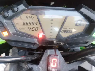 Kawasaki Z800 ABS Verde y negra