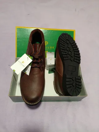 Botín hombre Pitillos marrón