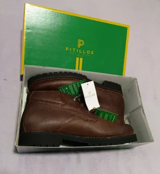 Botín hombre Pitillos marrón