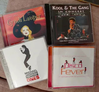 Lote CDs: Cyndi Lauper, Kool & The Gang, MJj