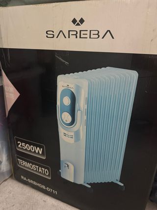 Radiador de aceite SAREBA 2500W Termostato