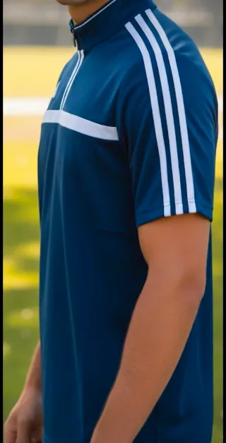 Polo Adidas Deportivo Talla XL Azul