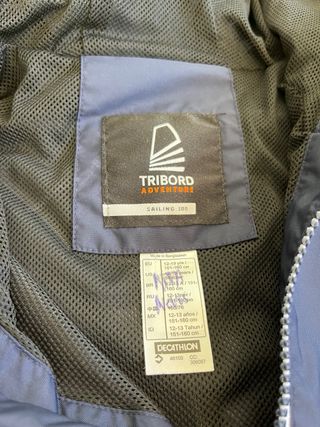 Casaco impermeável Tribord azul