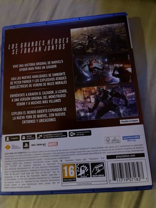 Marvel Spider-Man 2 PS5