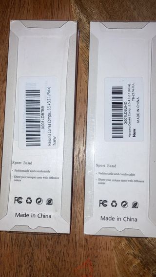 Correas de reloj repuesto (rosa y plata)