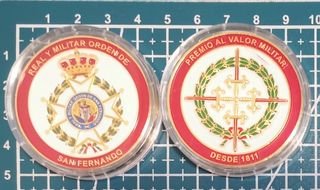 Moneda Real y Militar Orden de San Fernando