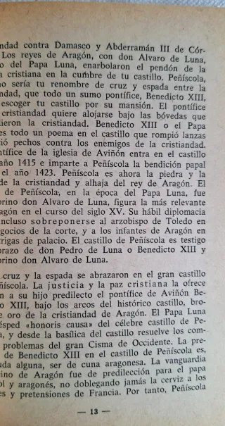 Peñiscola Sede pontificial del papa de Avignon