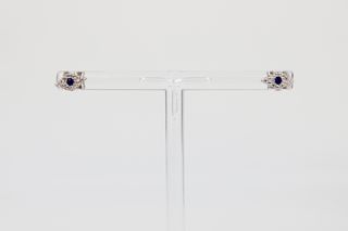 Pendiente De Plata  De 925.. Ref: 076-04-00174