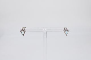 Pendiente De Plata  De 925.. Ref: 076-04-00183