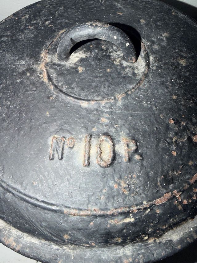 Lote 3 Ollas Hierro Fundido con Patas