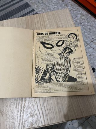 Cómic antiguo Spiderman