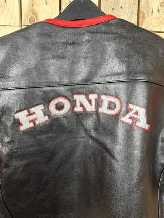 Chaqueta T-L De Moto Garibaldi Honda Negro 1